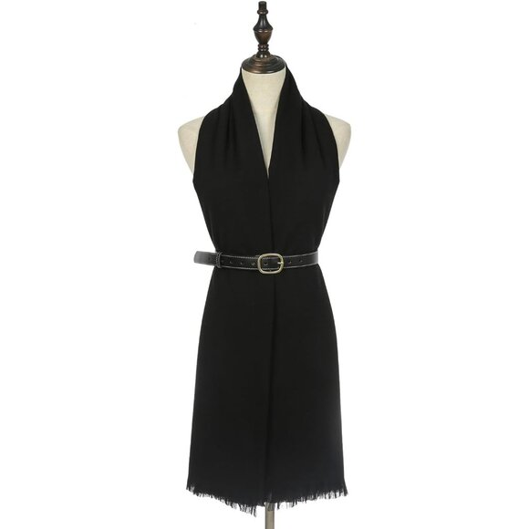 🆕 Women Black Wedding Evening Dress Pashmina Shawl Winter Foulard Femme Wraps - Picture 2 of 7